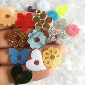 Buttons for Jewelry Clasp - 10 Pieces, 20mm