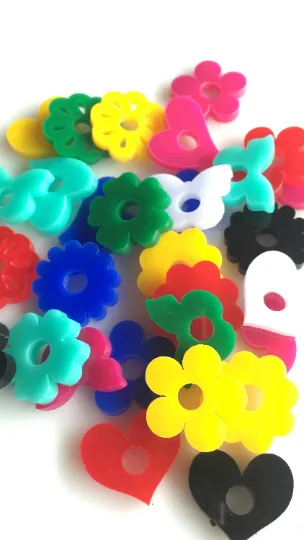 Buttons for Jewelry Clasp - 10 Pieces, 20mm
