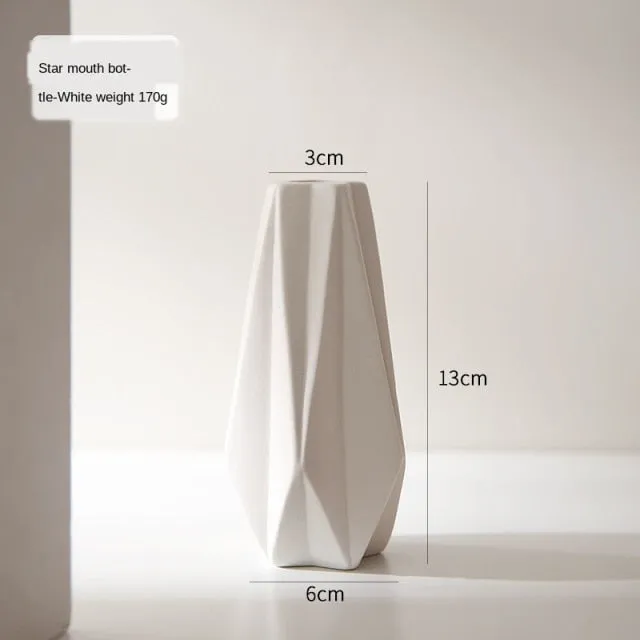 Ceramic Flowers Vase  Home Decoration