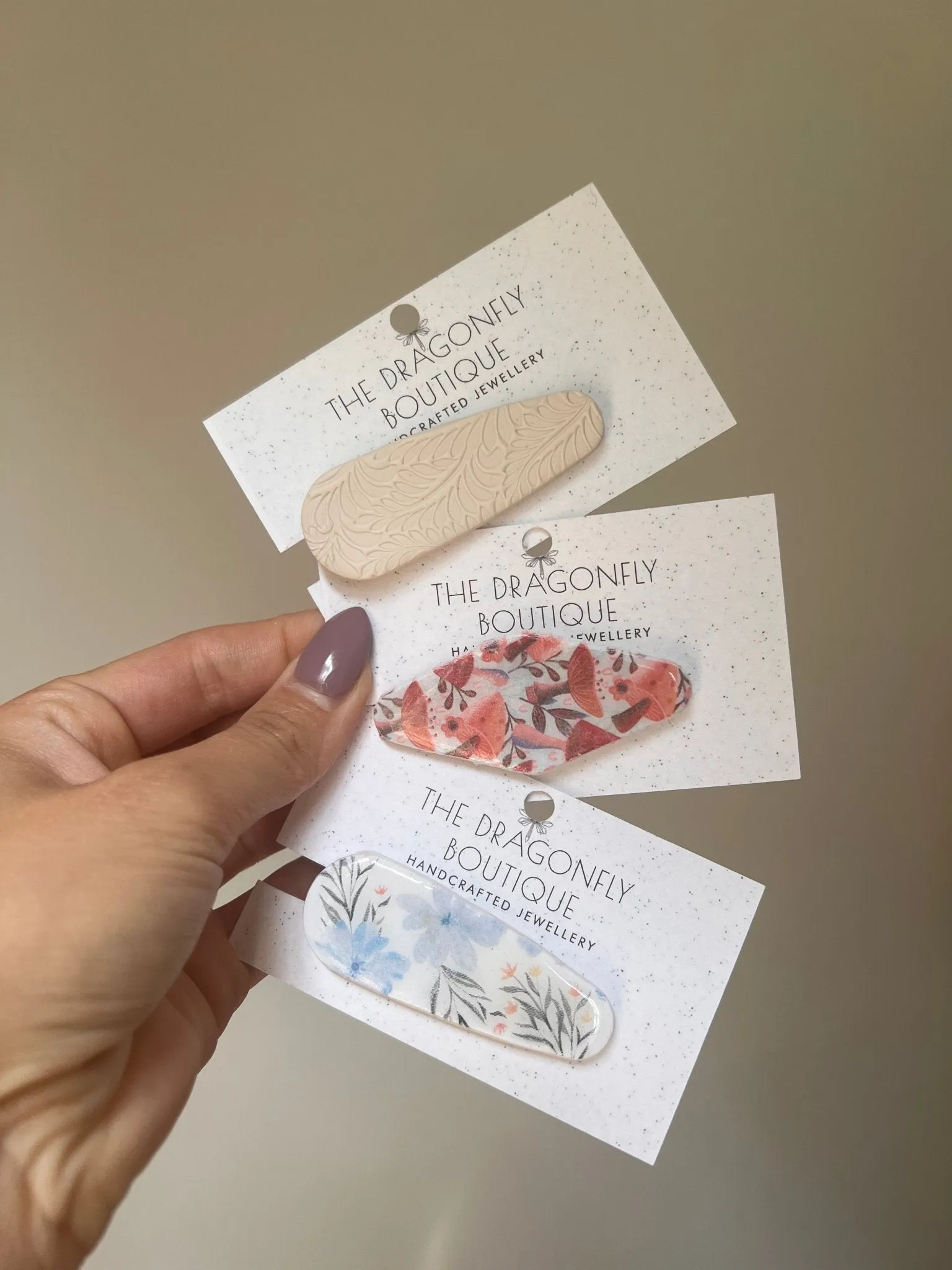 Clay Hair Clip
