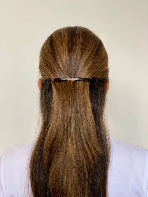 Cloe Large Rouge Black Hair Clip
