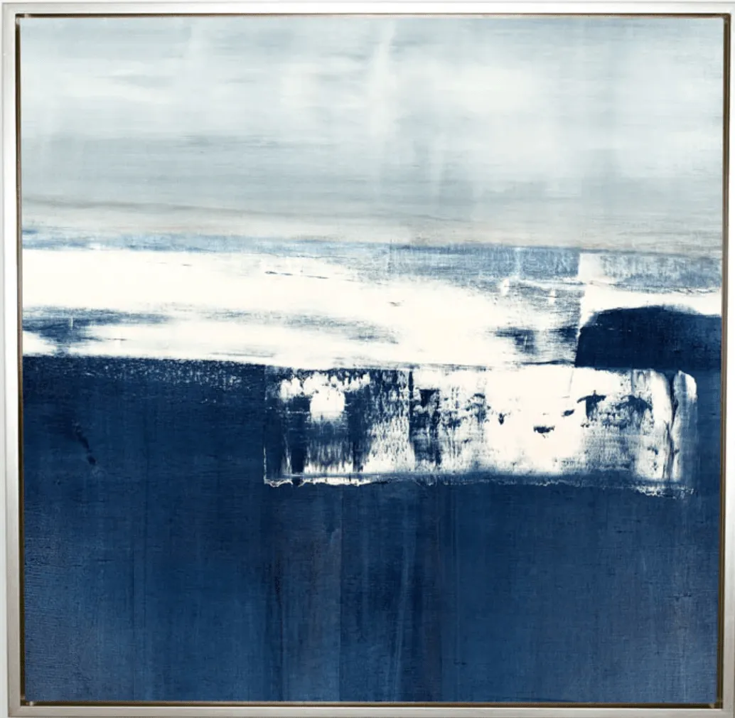 Coastal Landscape - Mixed Media Canvas