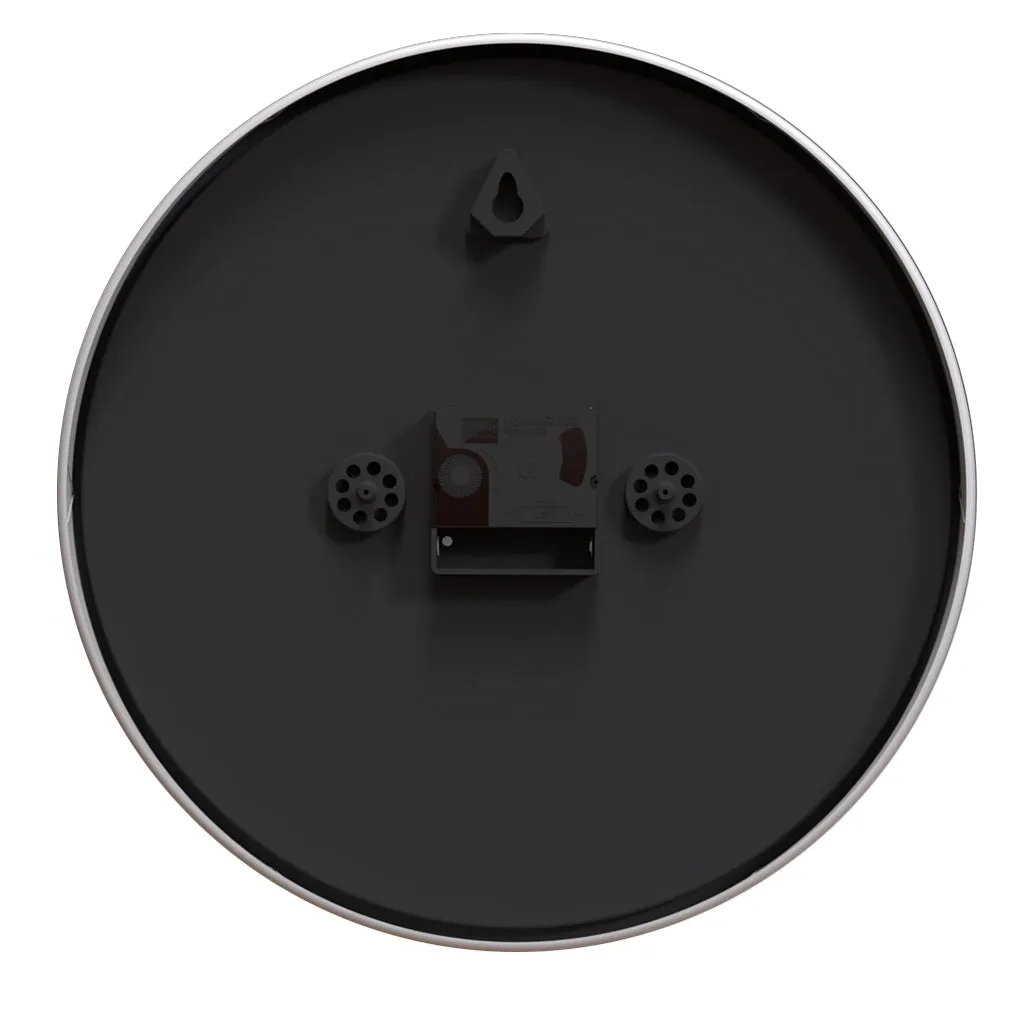 Coffee Table <br>Round Framed Wall Clock 11.75"