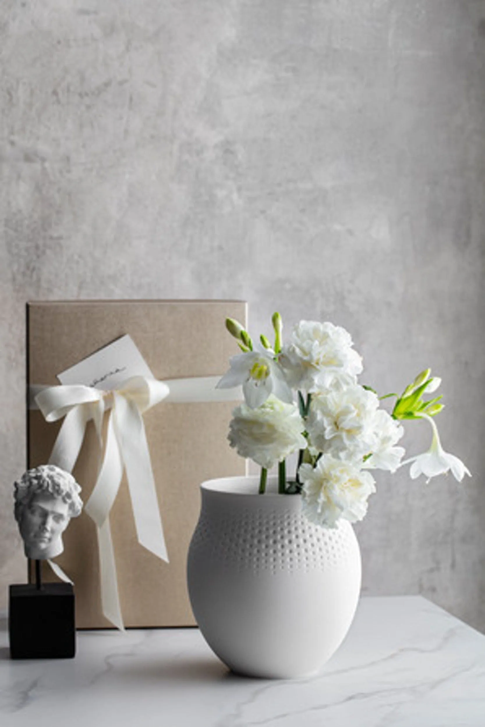 Collier Blanc Vase Blanc Large VB1016815511
