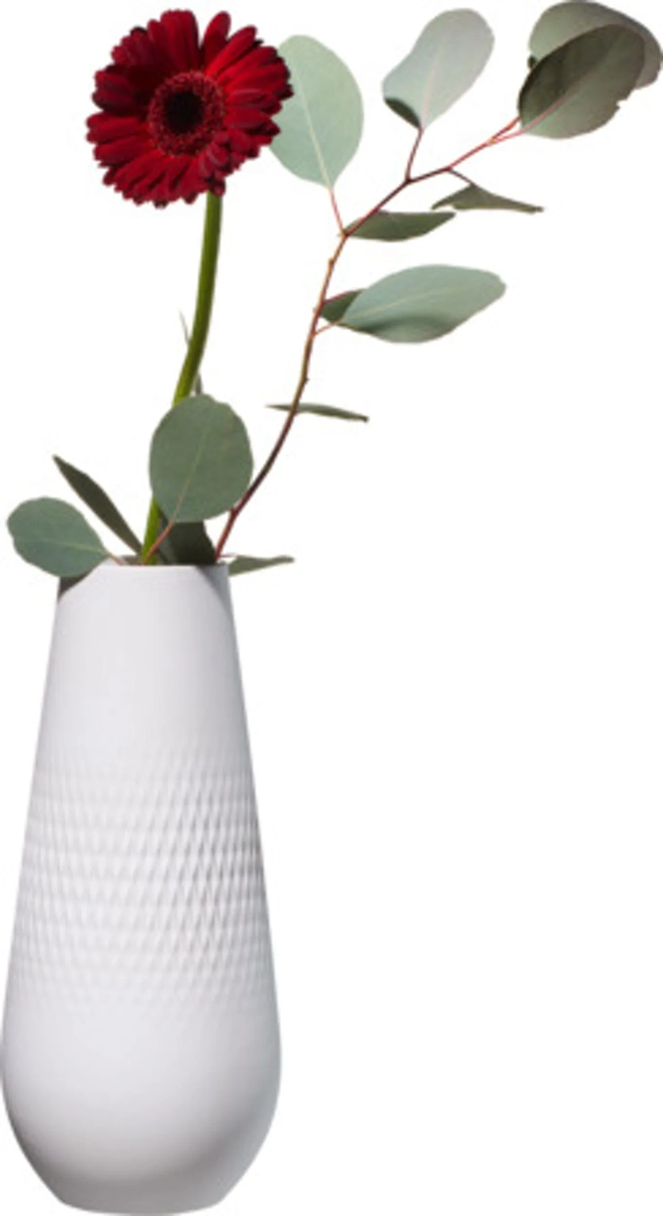 Collier Blanc Vase Carre Tall VB1016815515