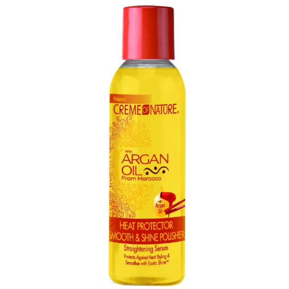 Creme Of Nature Argan Oil Heat Defence Smooth Shine Polisher 4oz