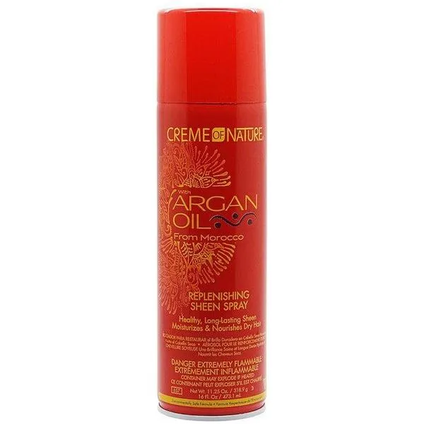 Creme Of Nature Argan Oil Replenishing Sheen Spray 473ml