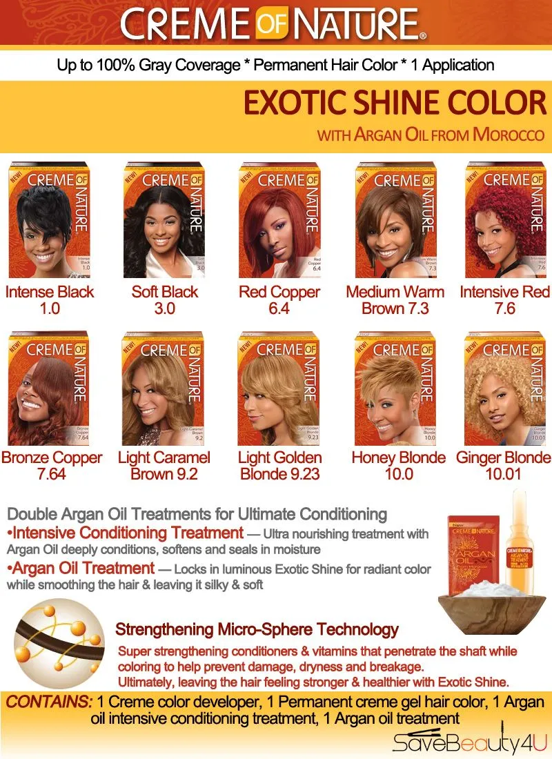 Creme Of Nature Exotic Shine Color