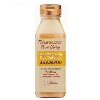 Creme of Nature Pure Honey Moisturizing Dry Defense Shampoo 12oz