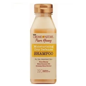 Creme of Nature Pure Honey Moisturizing Dry Defense Shampoo 12oz