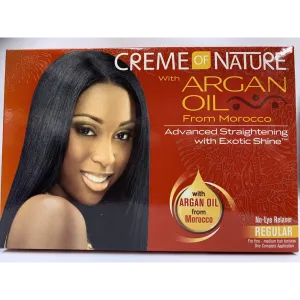 Creme Of Nature with Argan Oil No-Lye Relaxer REGULAR