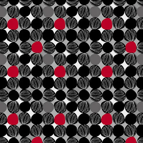 Crimson Garden Black/Gray - (1)
