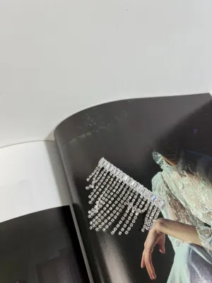 Crystals Fringe Hair Clip Barrette