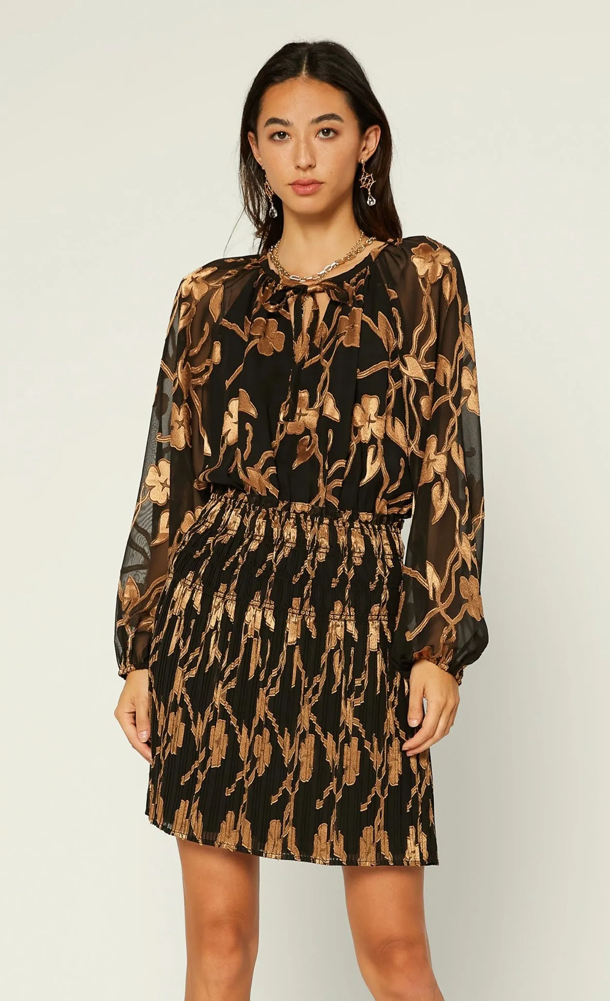 Current Air Jacquard Mini Dress