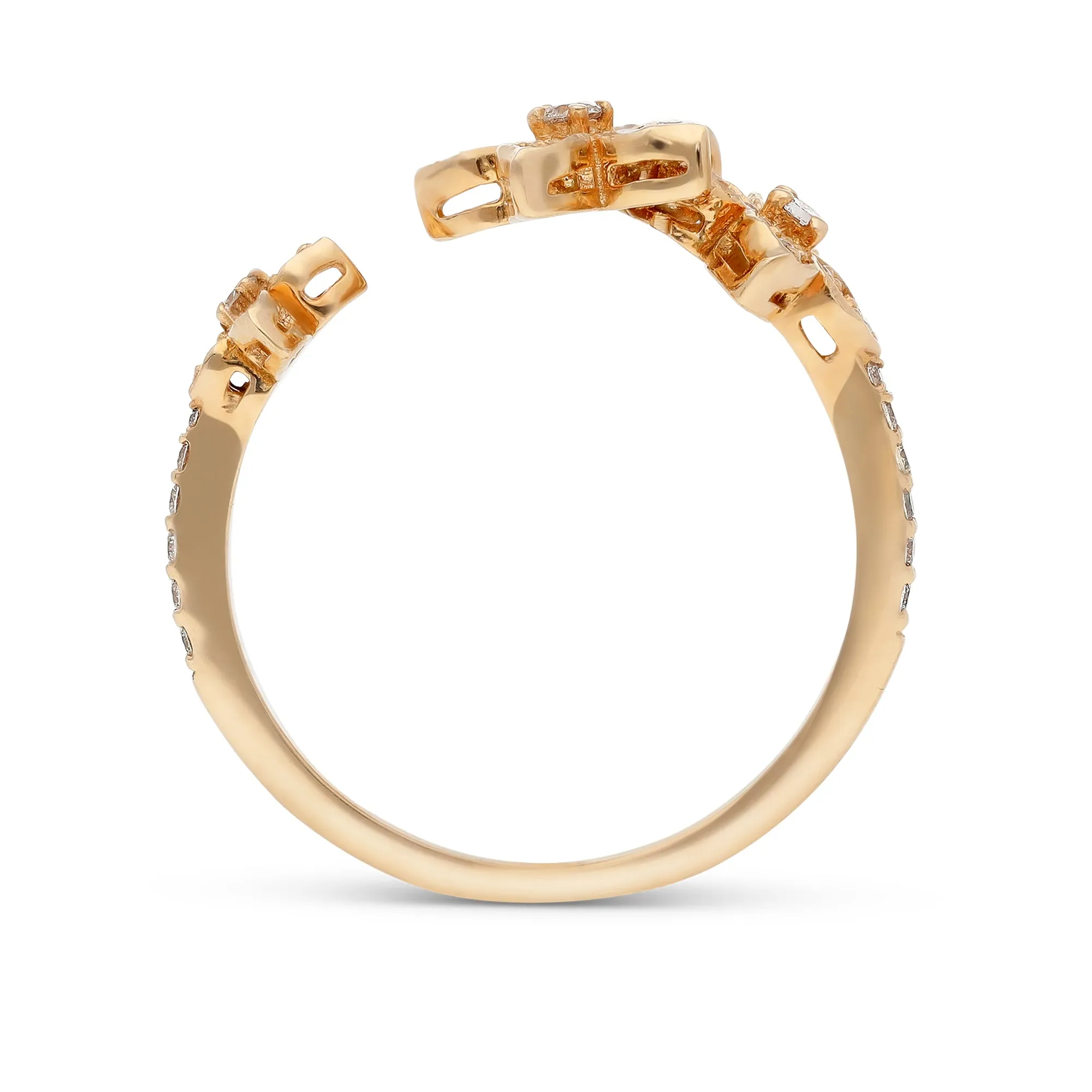 Dainty Flower Shaped Ring
