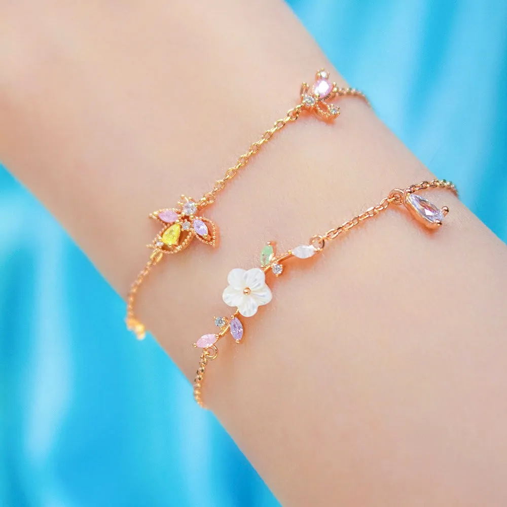 Dancing on Flower Necklace/Bracelet