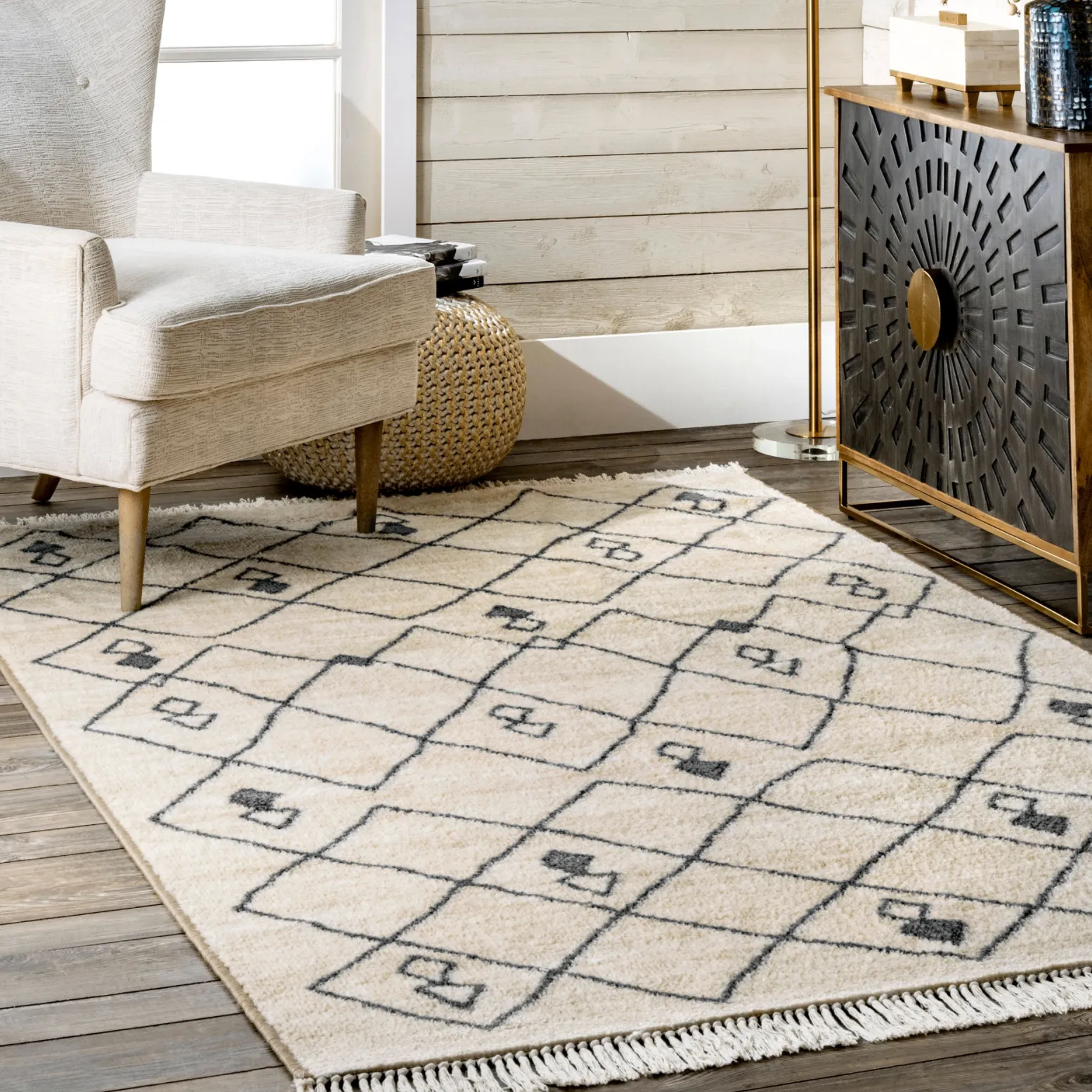 Dani Moroccan Trellis Rug