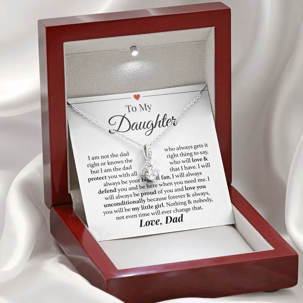 Daughter Love & Protection Alluring Beauty Necklace