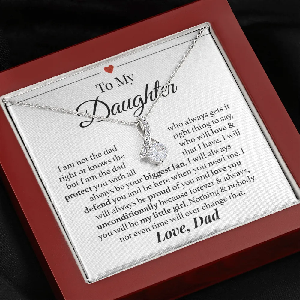 Daughter Love & Protection Alluring Beauty Necklace