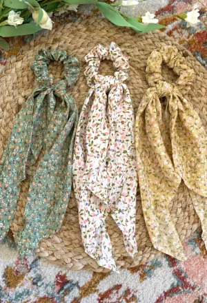 Ditsy Hair Scarf 3 Set