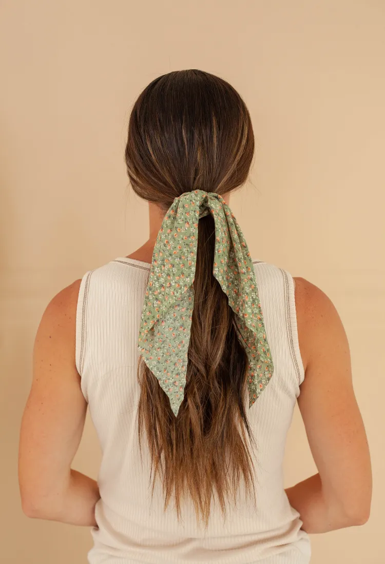 Ditsy Hair Scarf 3 Set