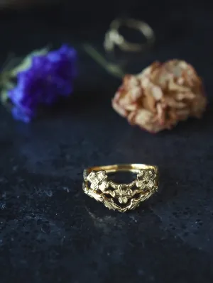 Dogwood Flower Stacking Ring