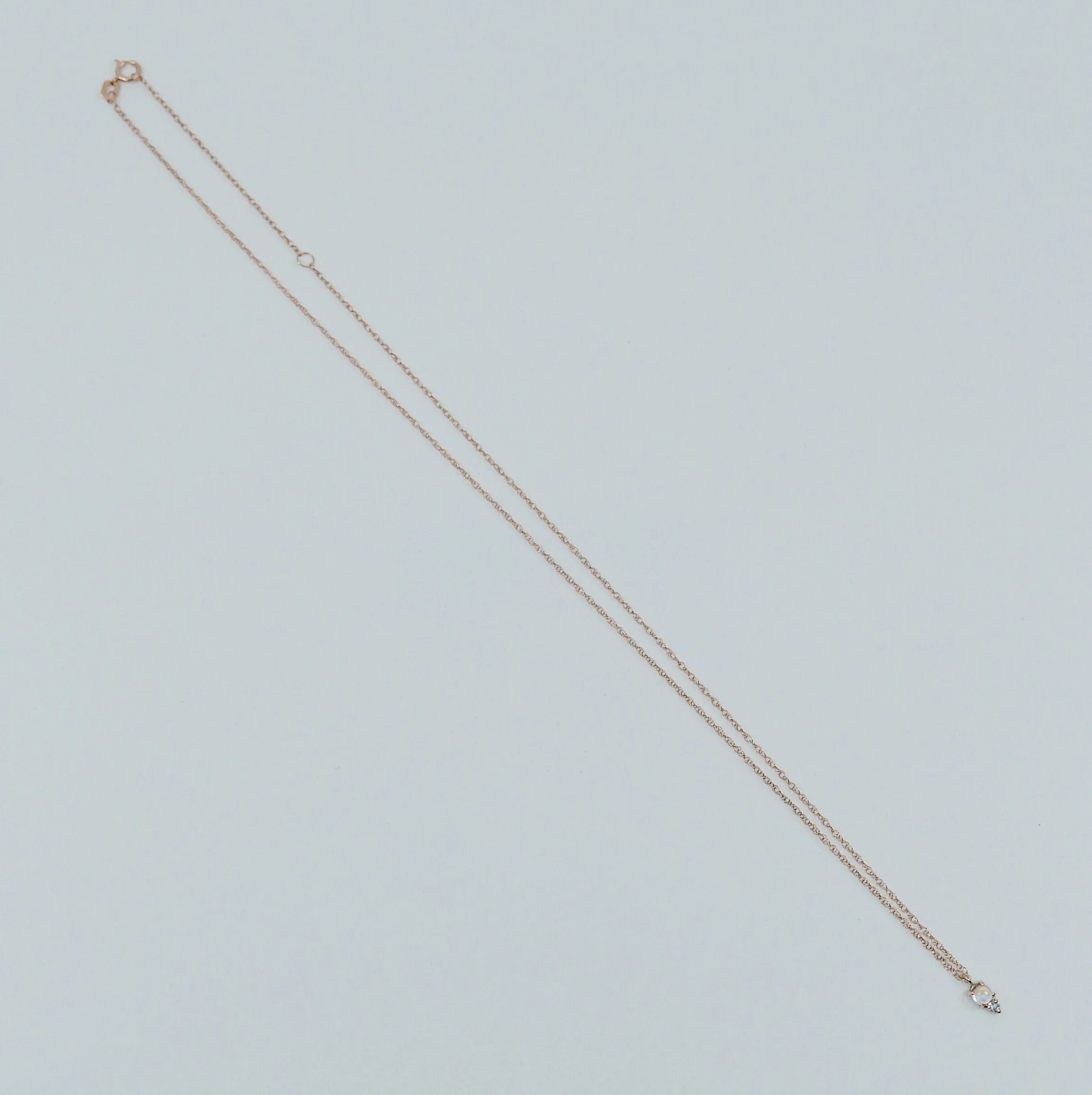 Duo Moonstone Necklace