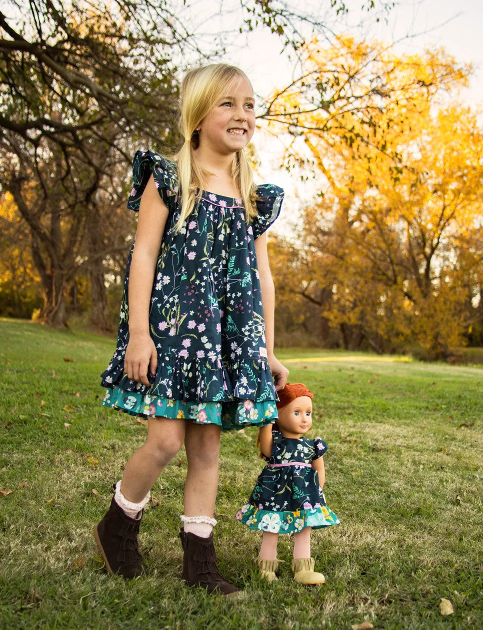 Evening Primrose Doll Dress