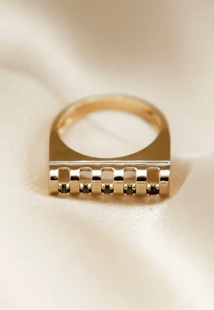Evora | CIVAL ORIGINAL | 14k & Diamond Ring
