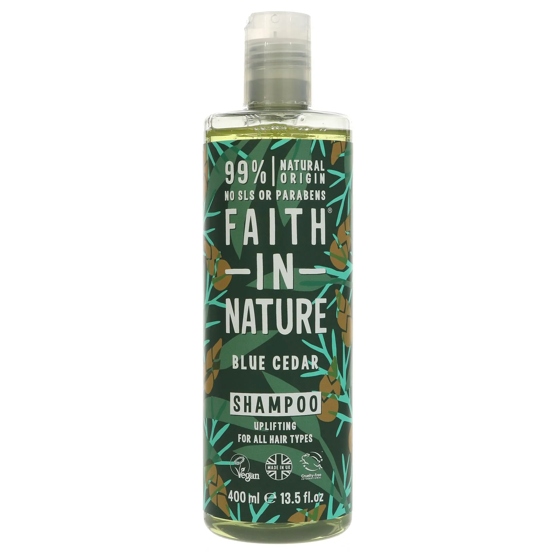 Faith In Nature | Shampoo - Blue Cedar | 400ML