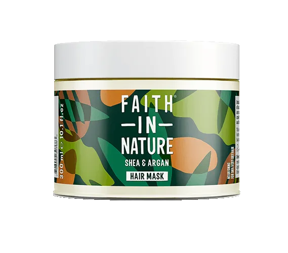 Faith In Nature Shea & Argan Hair Mask 300ml