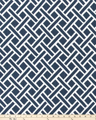 Faux Roman Shade Valance in Geometric Grey or Navy and White, Fully Lined, Custom Made, More Colors Available