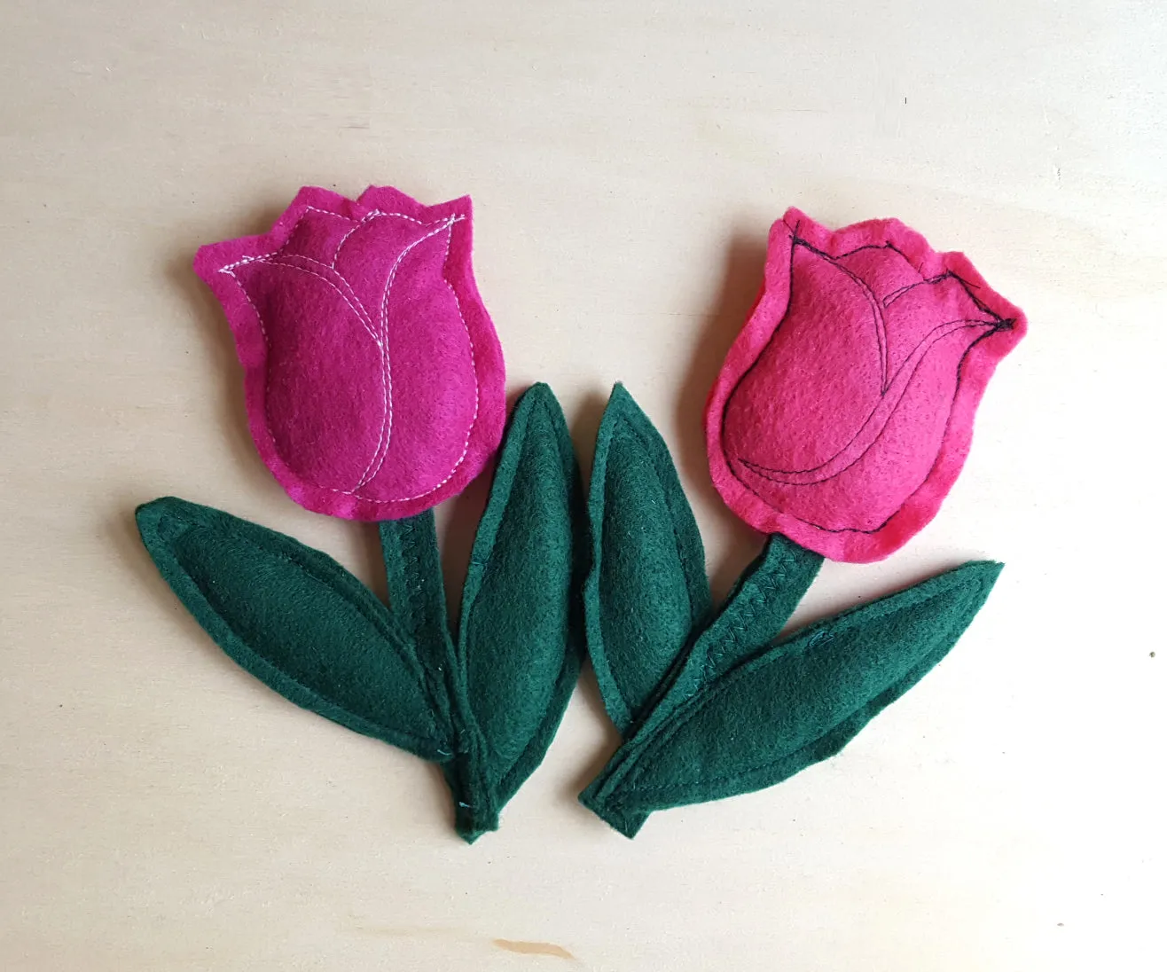 Felt Flower Catnip Cat Toy
