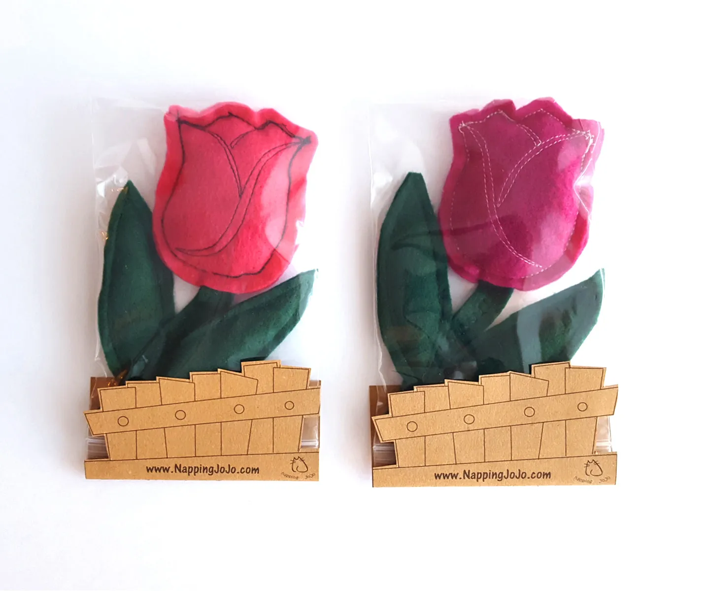 Felt Flower Catnip Cat Toy