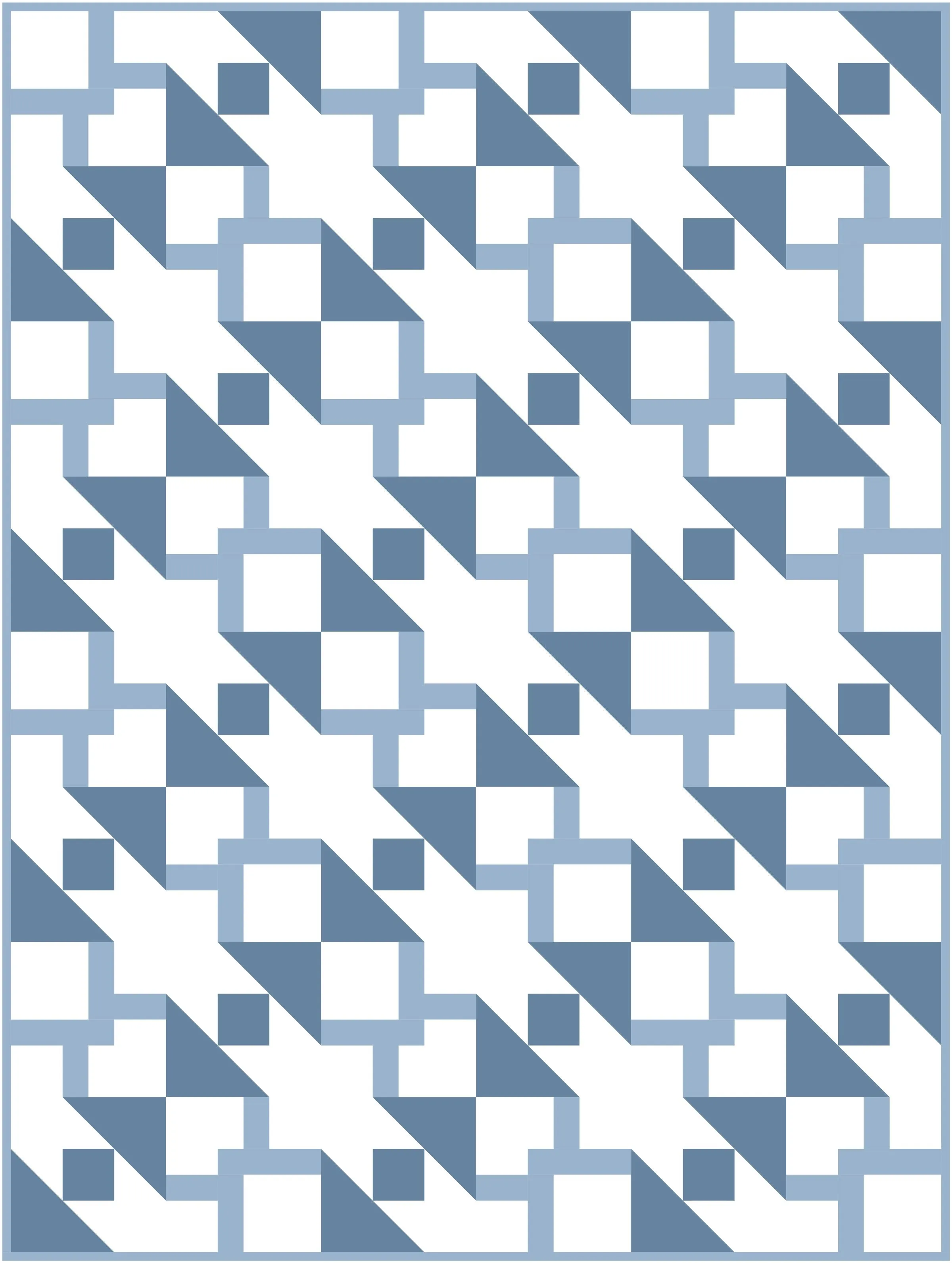 Floating Quilt Block Pattern