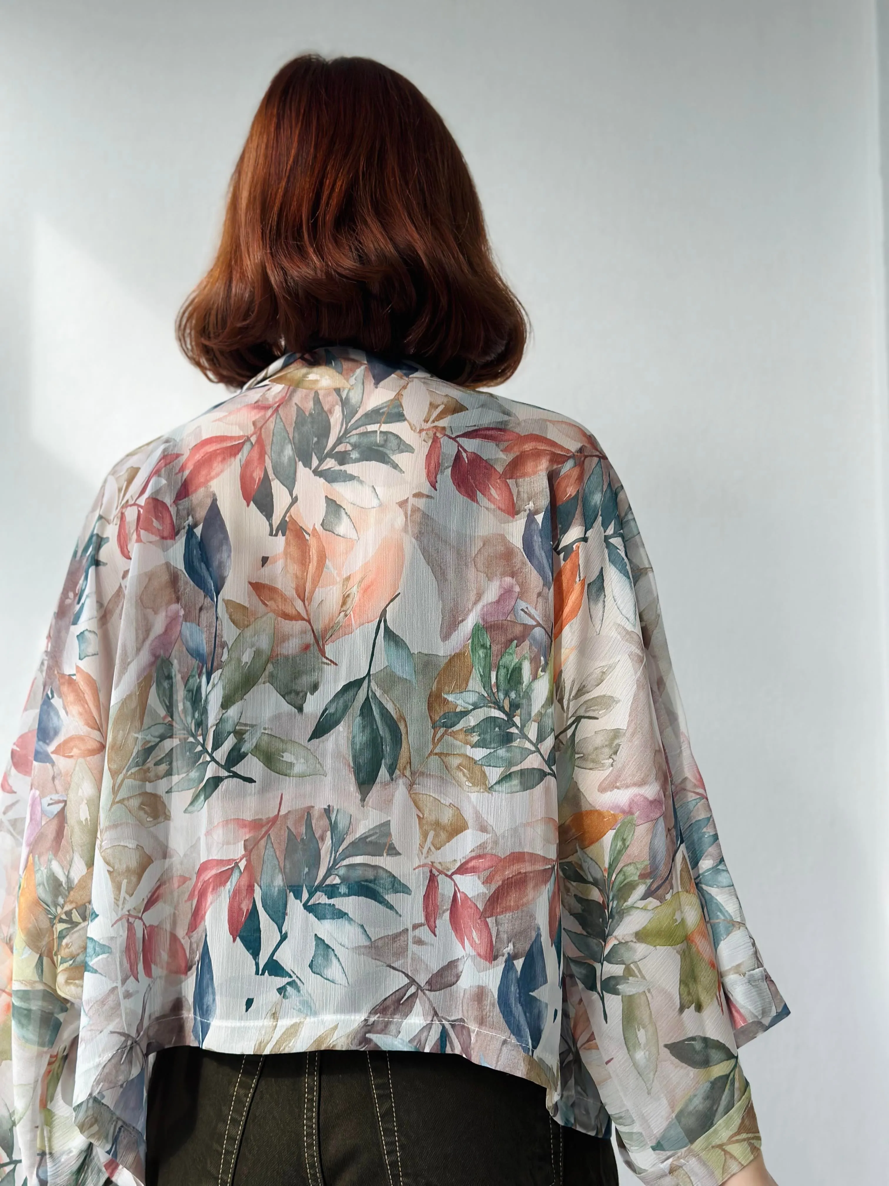 Forest Flowers Mini Kimono