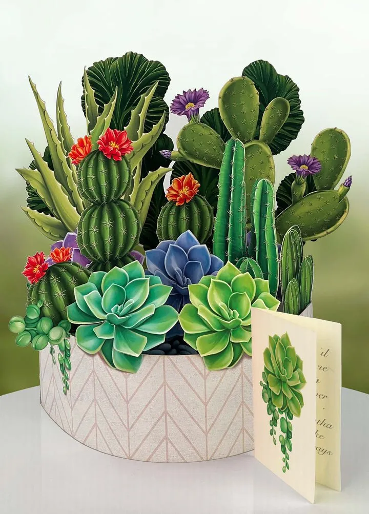 FreshCut Paper | Cactus Garden
