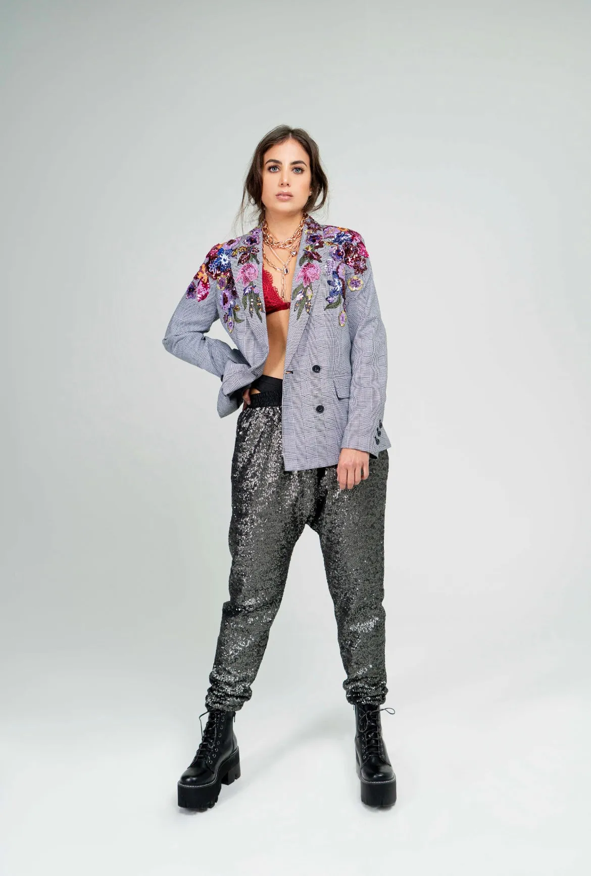 Frida Birds and Flowers Blazer