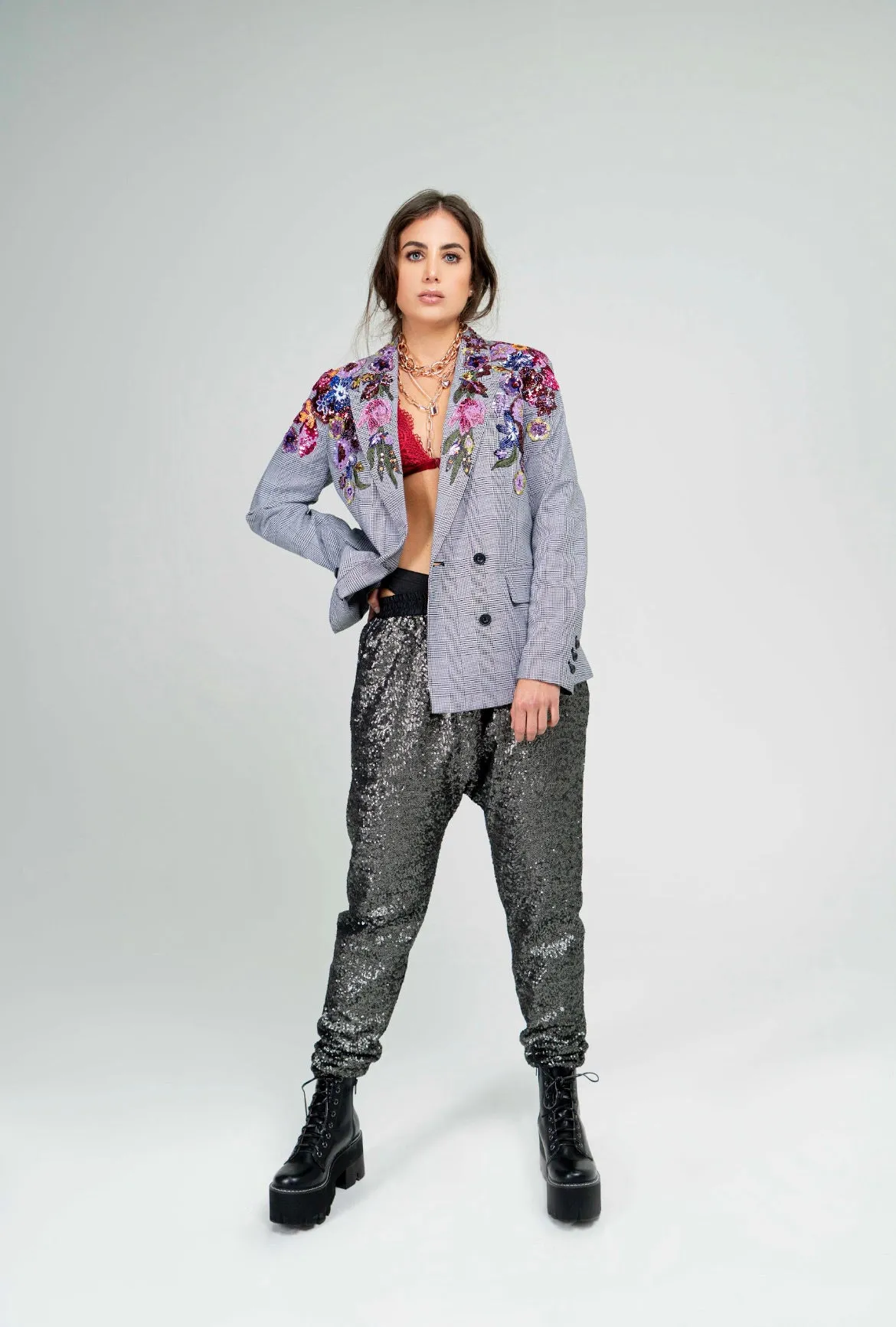 Frida Birds and Flowers Blazer