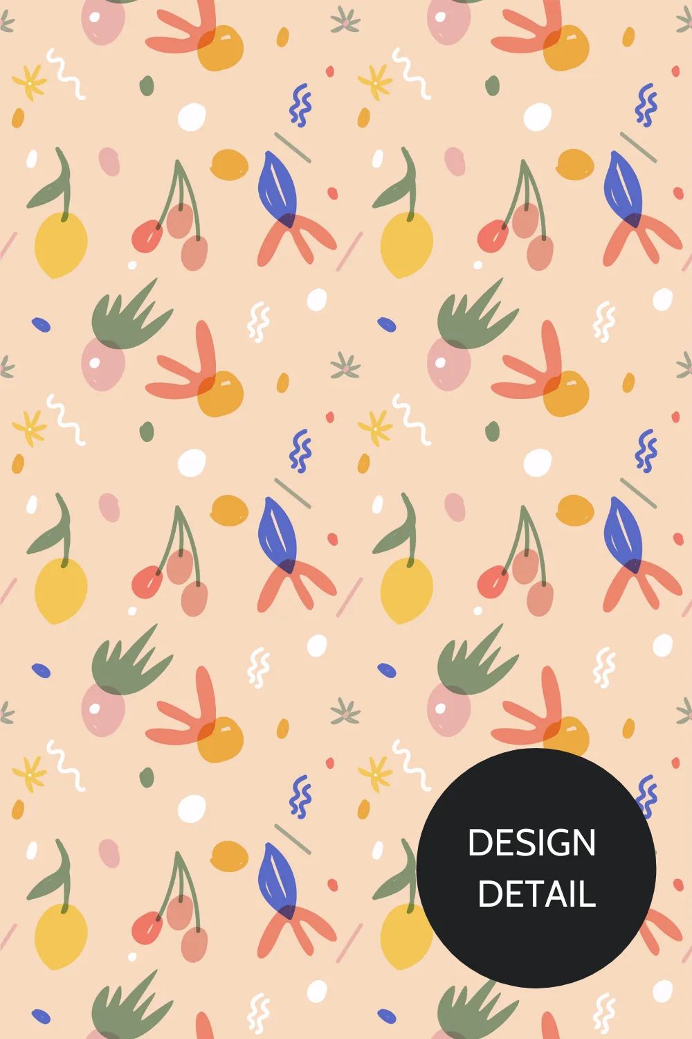 Fruit Basket Scrub Cap