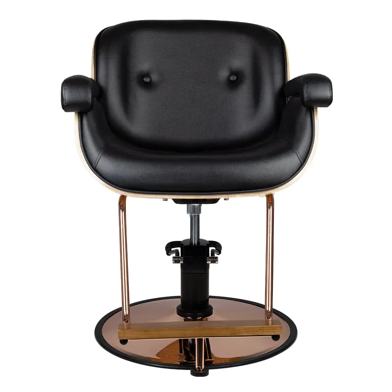 Gabbiano black venice barber chair