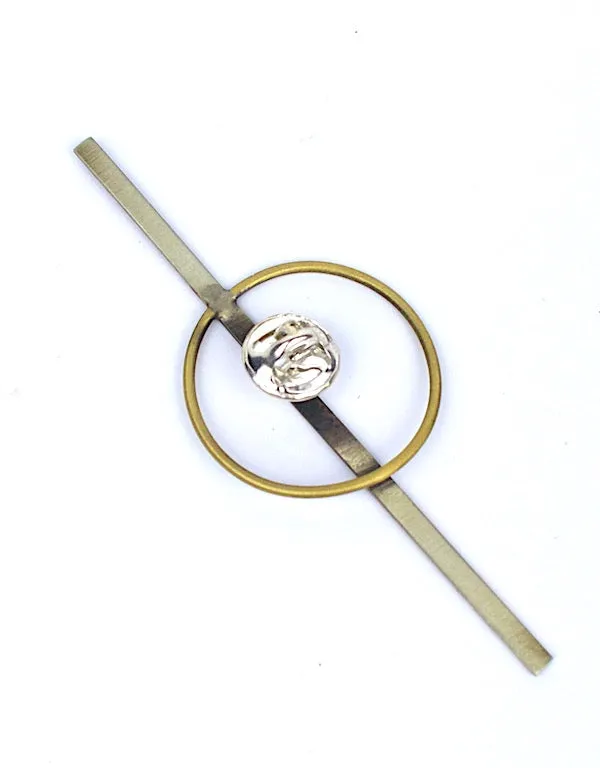 Geometric Brooch