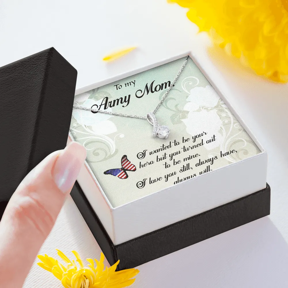 Gift for Army Mom Hero Necklace