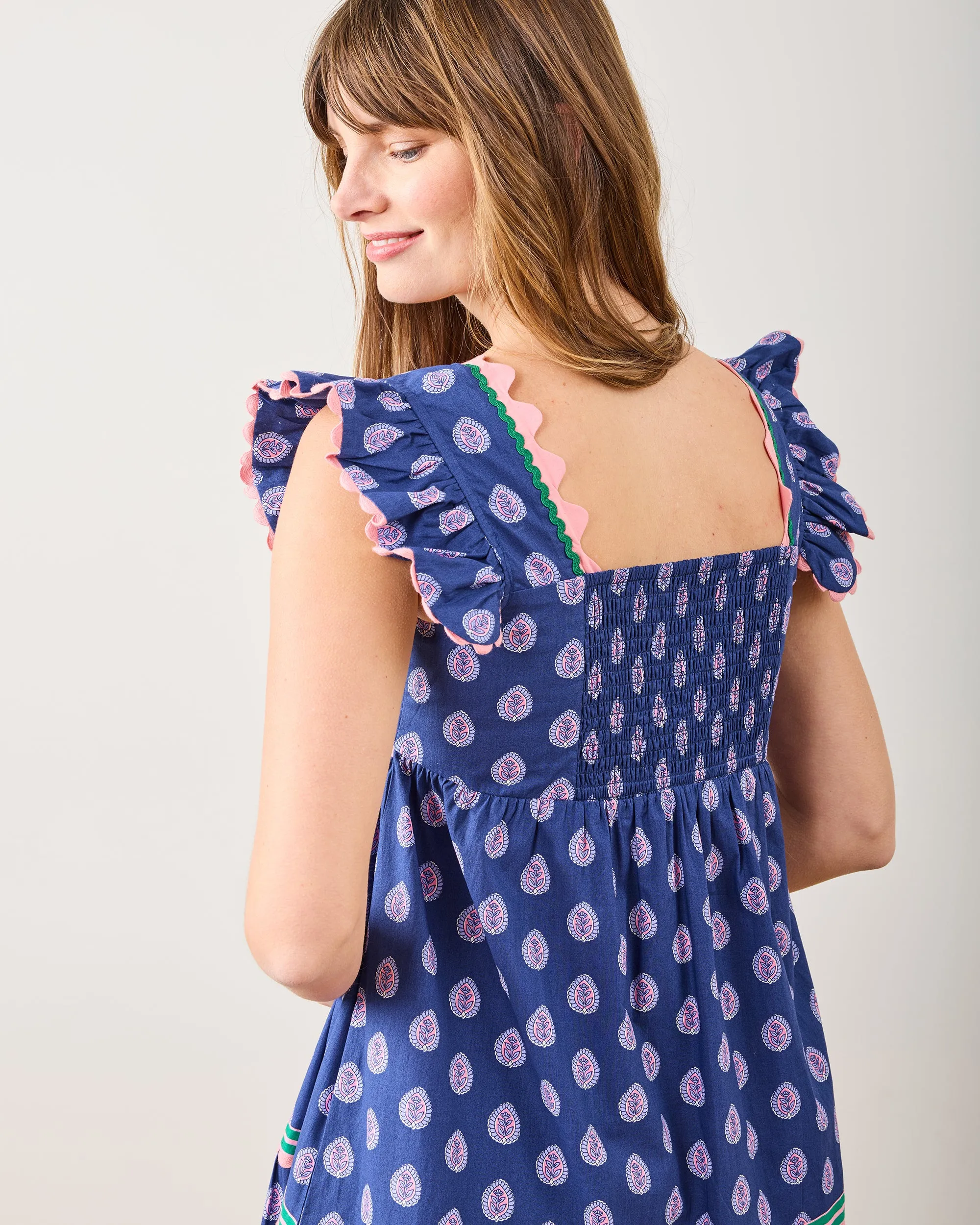 Glass Flower - Dunmore Dress - Navy