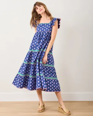 Glass Flower - Dunmore Dress - Navy
