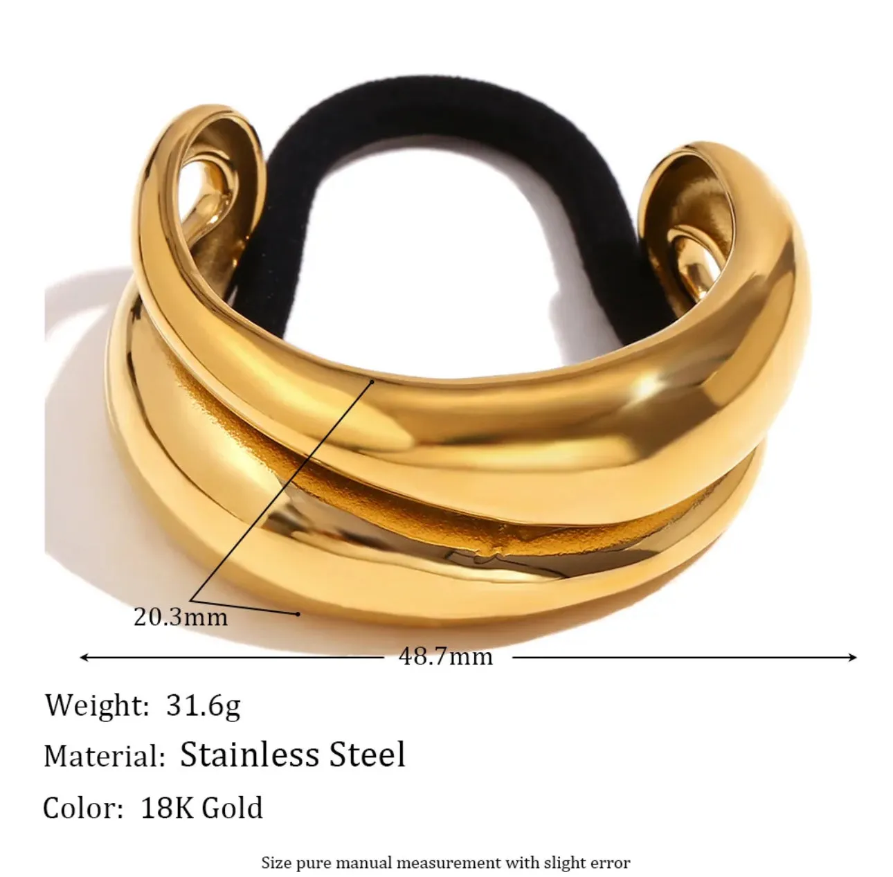 Golden Star  ponytail
