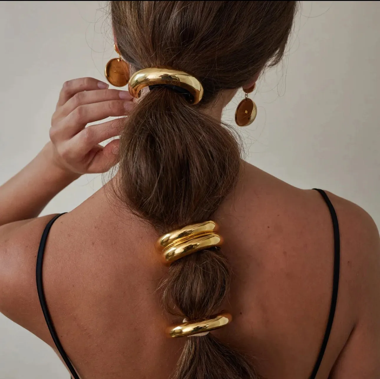 Golden Star  ponytail