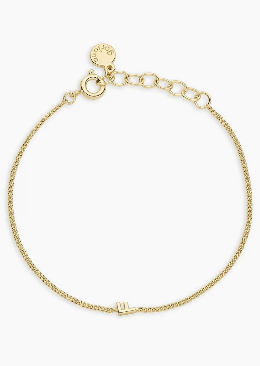 Gorjana Wilder Mini Alphabet Bracelet