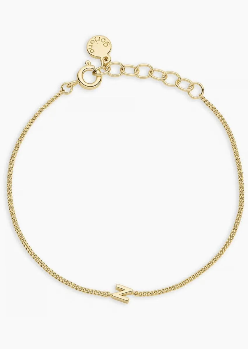 Gorjana Wilder Mini Alphabet Bracelet