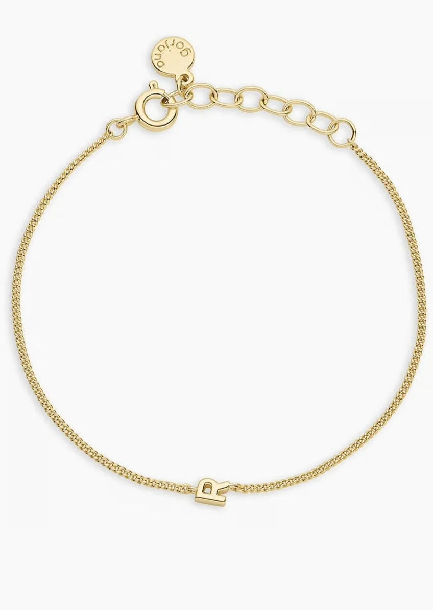 Gorjana Wilder Mini Alphabet Bracelet